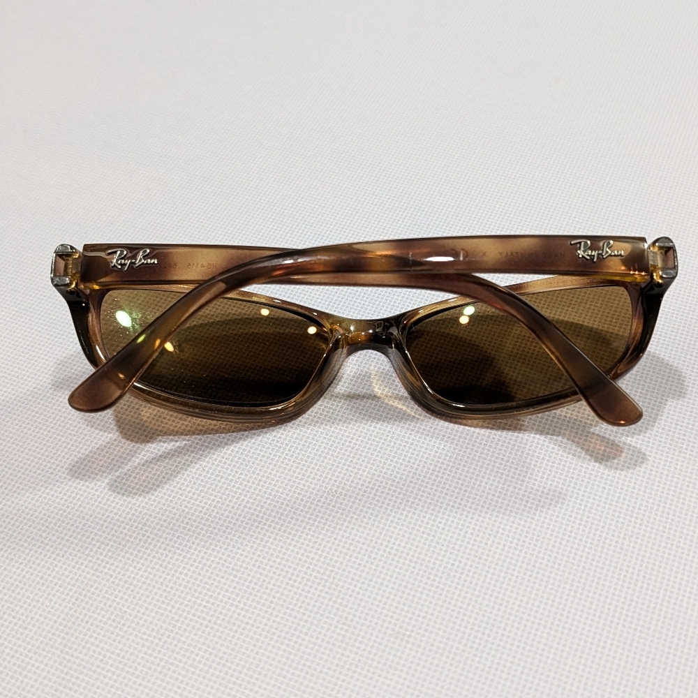 Frames Only - Ray-Ban RB4115 642/73 Tortoise Eyeglass Made in Italy - Picture 2 of 4